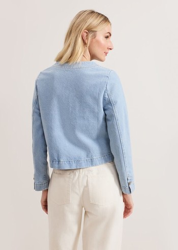 Phase Eight Ripley Denim Jackets Wash Australia | VJ2750169